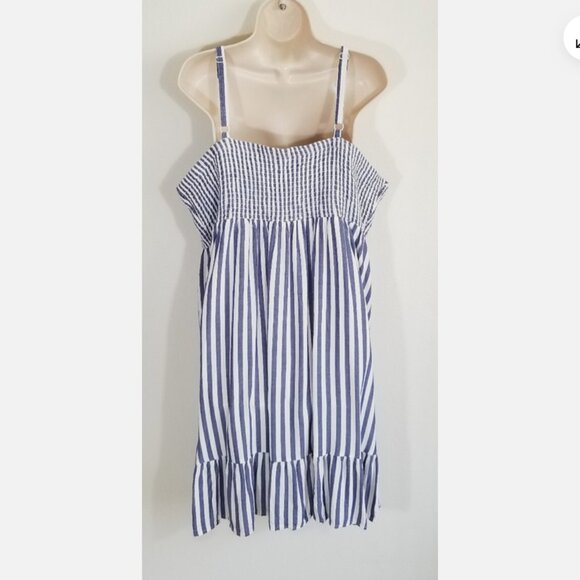 TORRID Size 4 Mini Challis Smocked Skater Dress 6435E1M - Picture 3 of 8